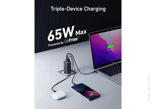 Зарядний пристрій адаптер Anker 65W Gan 735 A2668211 - фото 5