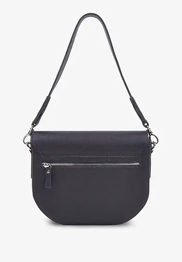 Жіноча шкіряна сумка Ruby L Синій Saffiano - фото 5