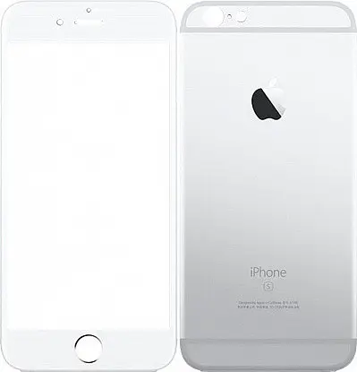 Защитное стекло на экран и заднюю панель для iPhone 6 - фото 3