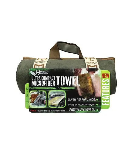 Рушник McNett Tactical Microfiber Towel XL Coyote (1053-MCN.44032) - фото 2