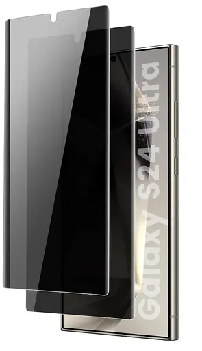 Защитное стекло DK для Samsung Galaxy S24 Ultra S928 Антишпион Full Glue 021046 clear 2 шт. - фото 3