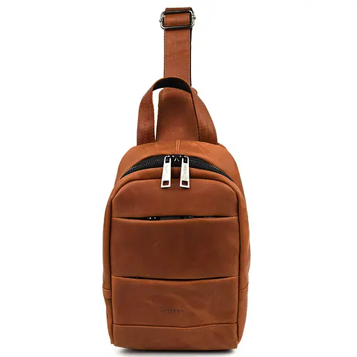 Рюкзак кожаный на плечо TARWA nsa0001183 - фото 3