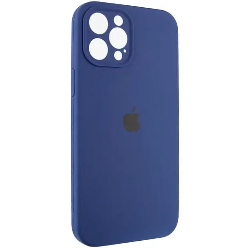 Чохол Epik Silicone Case Full Camera Protective AA для Apple iPhone 12 Pro 6.1 Синій/Deep navy - фото 2