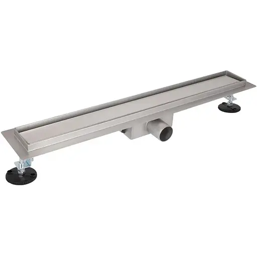 Душевой канал Qtap Taurus Tile600 из нержавеющей стали и сухим затвором под плитку - фото 1