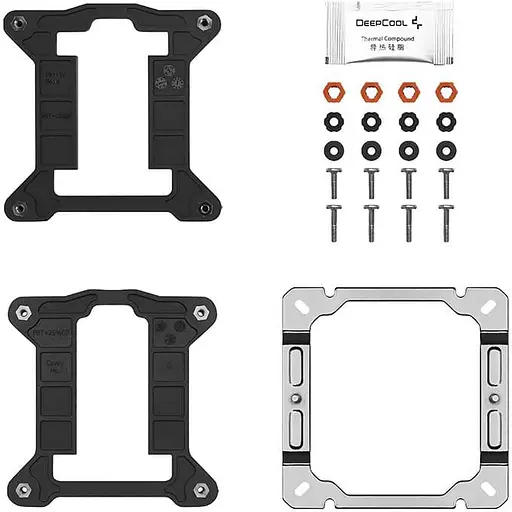 Кулер для процесора Deepcool AG400 1700 AM5 (R-AG400-BKNNMN-G-1) - фото 8