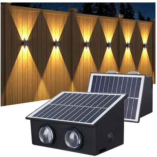 Світильник Sun Lamp вуличний світлодіодний на сонячній батареї 4LED