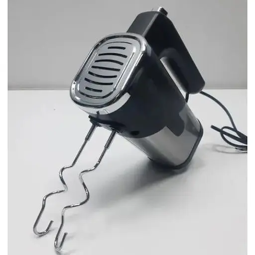 Міксер кухонний ручний Rainberg RB-2215 5 режимів 600 Вт з насадками для замішування крутого тіста Чорний - фото 3