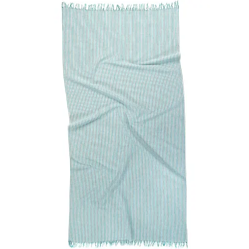 Полотенце Lotus Home Pestemal Argosa stripe 85х175 см изумрудное (svt-2000022344227)