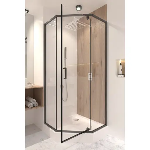 Душевая кабина Qtap Scorpio BLA10995-AC6 Clear, прозрачная, черная - фото 8