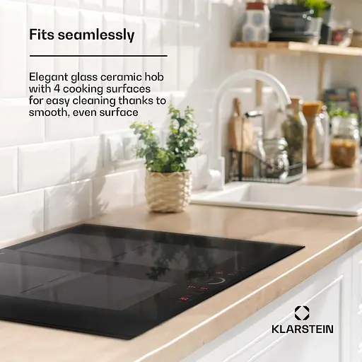 Индукционная варочная поверхность Klarstein Delicatessa 70 Flex (10045602) - фото 6