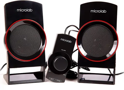 Акустическая система Microlab 2.1 M-111 Black (M-111) - фото 2