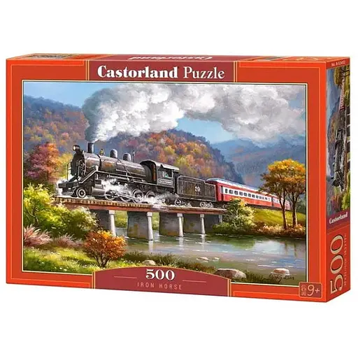 Пазл Castorland puzzle Поезд в горах, 500 эл. (B-53452) - фото 1