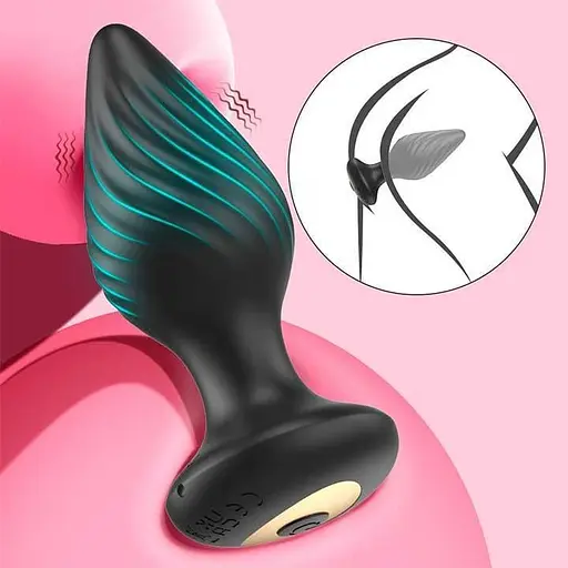 Анальний стимулятор Smart Nexus Tornado Крюк 40 мм на 110 мм силікон вібрація чорний - фото 9