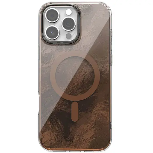 Чохол Epik TPU Shiny Mountain MagFit для Apple iPhone 16 Pro Max 6.9 Chocolate - фото 1
