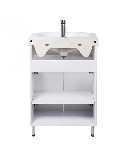 Тумба Мойдодир Фокус 60 з умивальником Runa 60/Лотос 60 Білий - фото 3