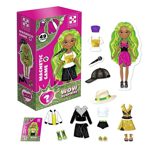 Игра настольная "Магнитная одевалка" Vladi Toys VT3210-13 - фото 1