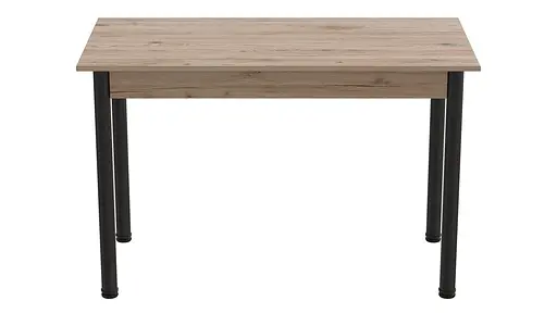 Стіл кухонний Ferrum-decor Беніта 75x120x70 Чорний ДСП Сан-Марино 16мм (FRD-105646)