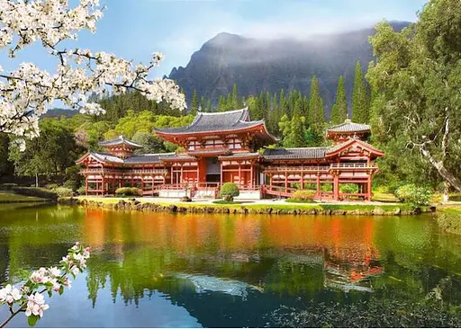 Пазл Castorland Старый храм Бедо-ин Япония 1000 эл. (c-101726) - фото 2