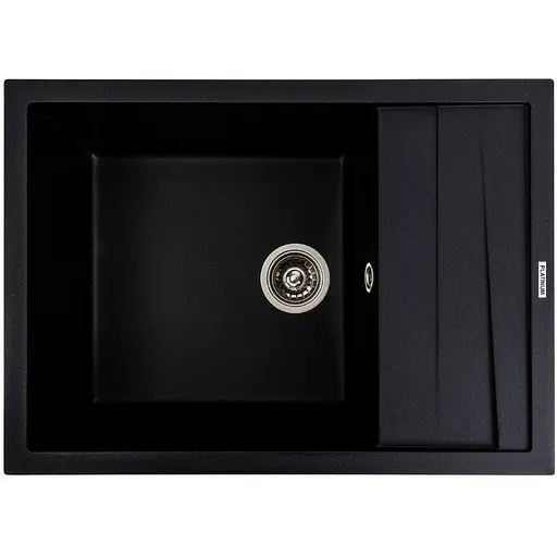 Кухонная мойка Platinum 7050 CASCADA черный металлик (SP000042108) - фото 1
