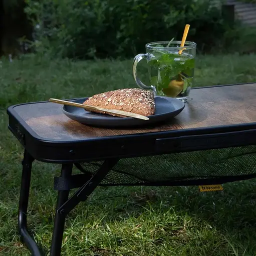 Стол Bo-Camp Woodbine Compact 56x34 см Black/Wood look (1404190) (DAS303264) - фото 9