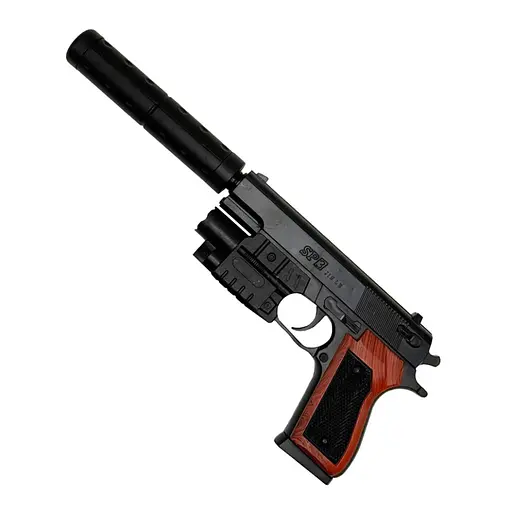 Детский игровой Пистолет Bambi SP-3F+ пластикивые пульки - фото 1