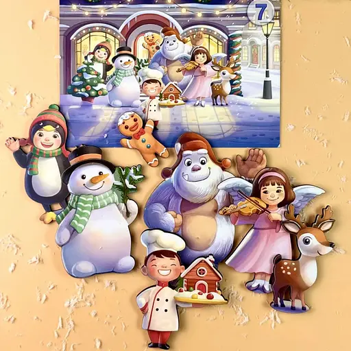 Дитяча настільна гра "Хто був на вулиці?" Ubumblebees (ПСД294) PSD294 дерев'яна - фото 9