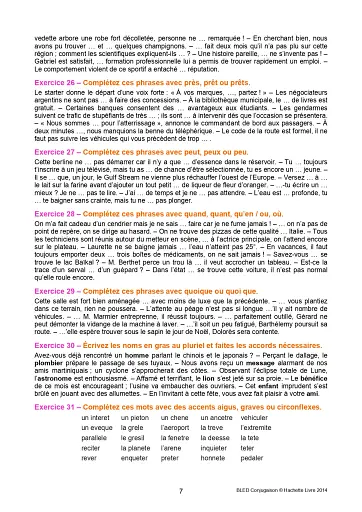 BLED Conjugaison - фото 6