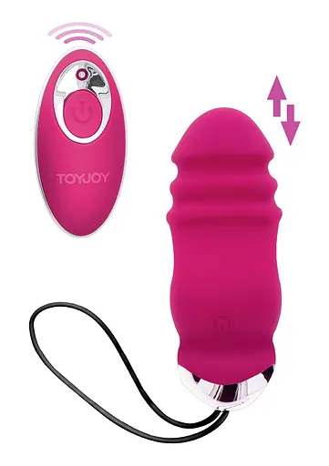 Віброяйце Toy Joy Sunny Side Up And Down 8.9 см рожевий - фото 4