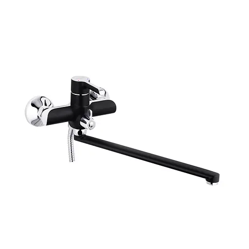 Змішувач для ванної Kroner KRP Essen - SCH070 CV024330 Чорний матовий - фото 1