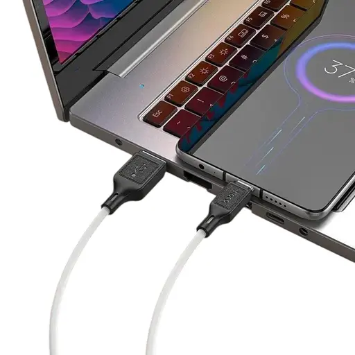 Кабель Hoco X90 PD to Lightning 100 см белый - фото 1