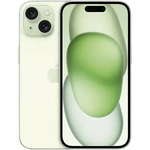 Смартфон Apple iPhone 15 256 GB Green (Grade B) Seller Refurbished - фото 1
