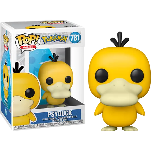Фігурка Funko Pop Псайдак Покемон Pokemon Psyduck 10см FP P P 781