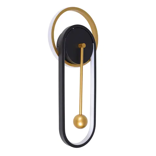 Светодиодное Бра Brille BL-720W/25W WW BK/G - фото 2