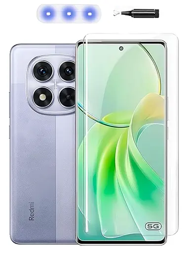 Захисне скло DK для Xiaomi Redmi Note 14 Pro UV Curved 017496 clear - фото 4