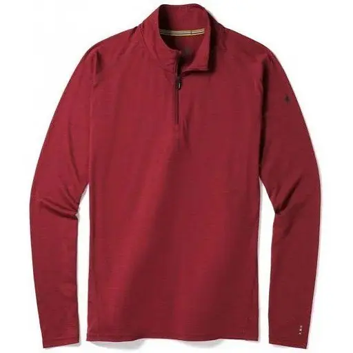 Футболка Smart Wool Men's Merino 150 Baselayer 1/4 Zip S Tibetan Red (1033-SW 14070.A25-S)