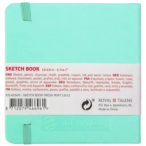 Блокнот для графіки Royal Talens Art Creation 12х12 см 140г/м2 80л Fresh Mint - фото 2
