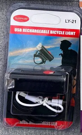 Вело фара Bike LY-21 велосипедний акумуляторний водонепроникний ліхтар із кріпленням USB - фото 8