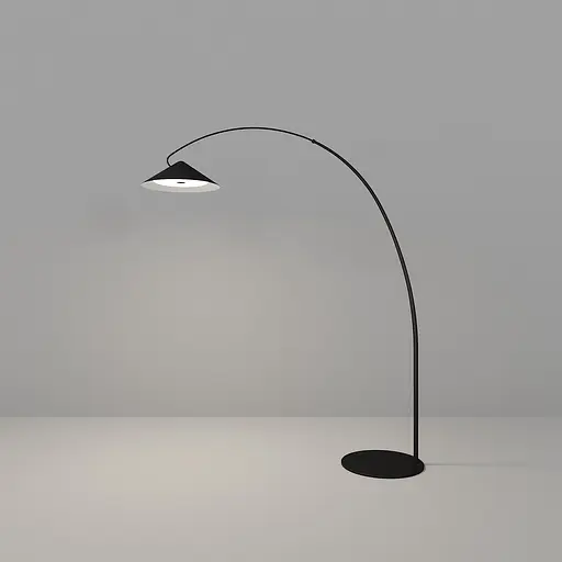 Торшер Skarlat RLL8108 35W BK 4000K - фото 1