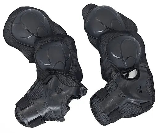 Комплект детской защиты Union group А02 XS (2-5 г) черный (G00003872) - фото 1