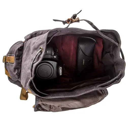 Рюкзак текстильный Vintage 43х34х19 см sum0012714 - фото 5