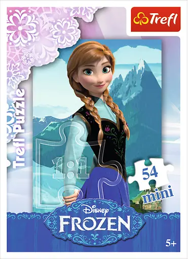 Набір Пазли - (54 елм. Міні) - "Крижана країна" / Дісней Крижане серце 2 - фото 1