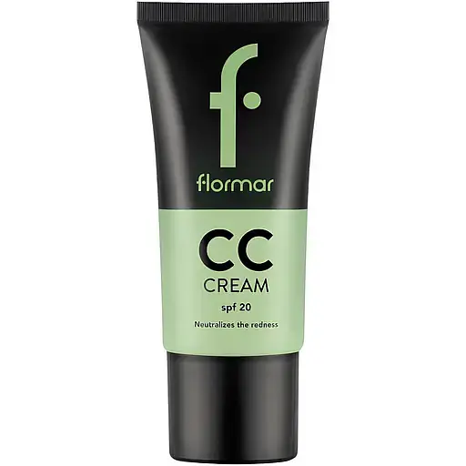 Крем-коректор Flormar CC Cream SPF 20 відтінок 02 Anti-Redness 35 мл (8000019544946) - фото 1