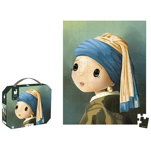 Пазл Janod по мотивам Вермейера 100 элементов (J02551) - фото 3