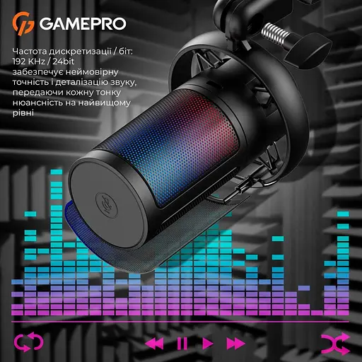 Мікрофон GamePro UGM105B Black [126090] - фото 12