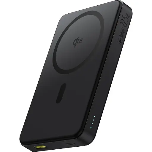 Зовнішній акумулятор Baseus Airpow II Qi2 10000mAh 22.5W Black (P10080000123-00) [134990]