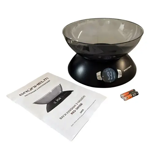 Ваги кухонні Grunhelm KES-501SB (146513) - фото 6