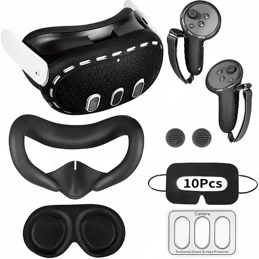 Набор аксессуаров DK 7-in-1 VR для Meta Quest 3 Black [141635]