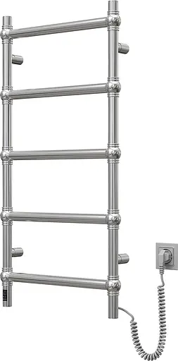 Електрична рушникосушка Navin Retro 500x1000 Sensor, права 12-228153-3680, Хром, Праве, Електронний - фото 3