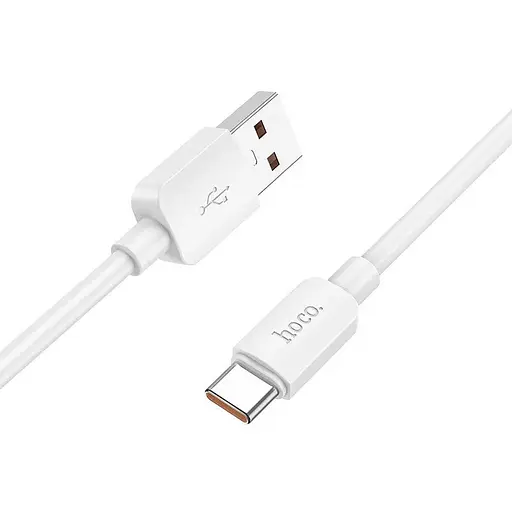 Кабель Hoco X96 Hyper 100W charging data cable Type-C Білий