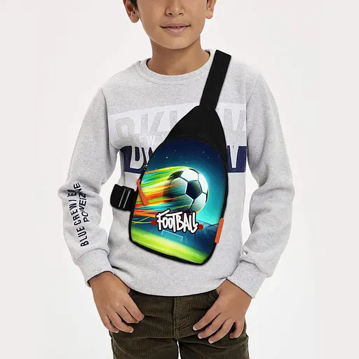 Сумка через плечо детская Футбол 29х17 см сумка слинг для мальчика (02239)